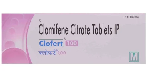 Clomiphene (50mg) Clofert Tablets, Packaging Size: 1X5, Dose: 10mg