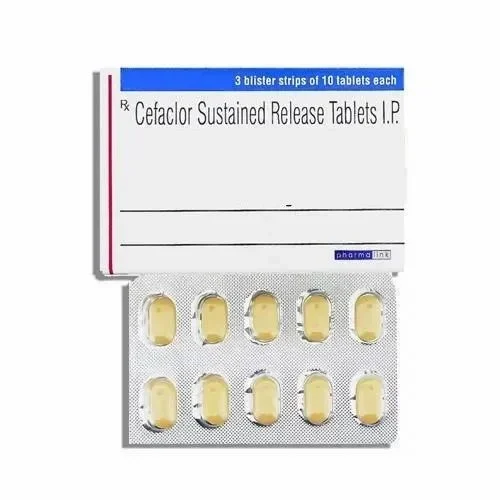 Cefaclor Sustained Release Tablets IP, 750 mg