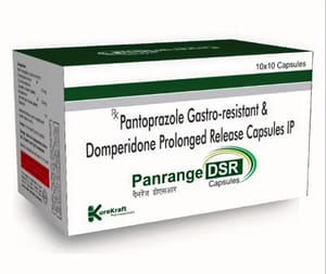 Pantoprazole (40mg) + Domperidone (30mg)