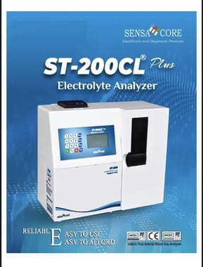 St 200 Cl Plus Electrolyte Analyzer