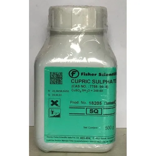 Cupric Sulphate, For Laboratory Use, Packing Size: 500 Gram