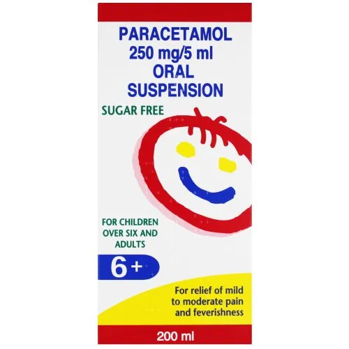 Paracetamol Pediatric Oral Suspension Ip