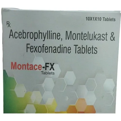 Acebrophylline Montelukast Fexofenadine Tablets