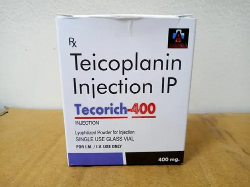 Teicoplanin Inj 400 Mg