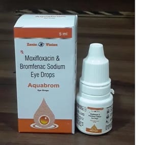 Moxifloxacin And Bromofenac Eye Drop