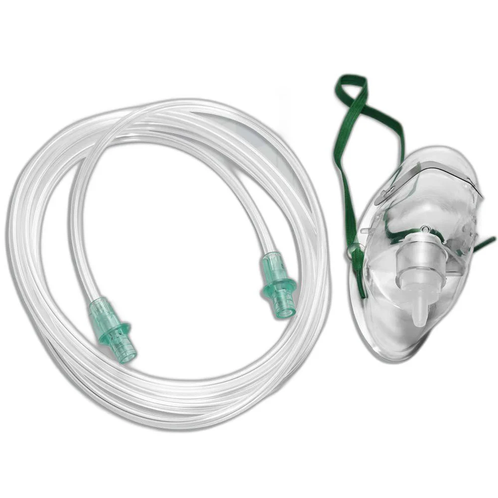 Oxygen Face Mask, Flow Rate: 0-10 L/min