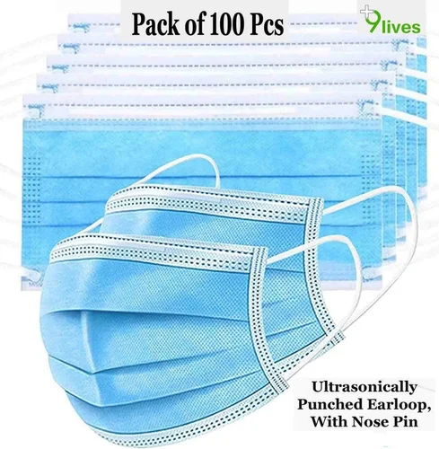 Vcor 3 Ply Face Mask