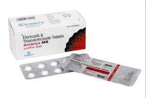 Arconyx MR Etoricoxib Thiocolchicoside Tablet, Packaging Type: Box, As Prescribed