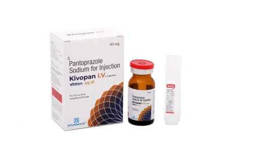 Kivonyx Allopathic Pantoprazole 40 mg Injection, in Pan India, Packaging Type: Box