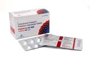 Cefpodoxime Clavulanate Tablets, Prescription, Manufacturer: Kivonyx