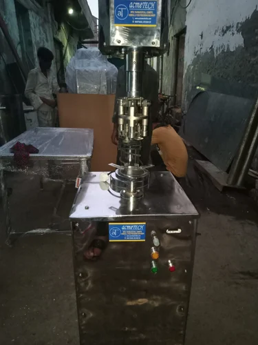 Automatic Ropp Cap Sealing Machine, Capacity: 30 BPM