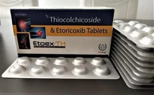 Etoricoxib 60 mg Thiocolchicoside 4 mg Tablet