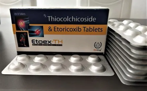 Etoricoxib 60 mg Thiocolchicoside 4 mg Tablet