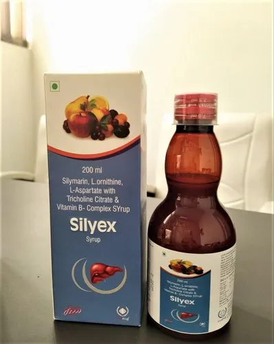 Silymarin L Ornithine L Aspartate Tricholine and B Complex Syrup