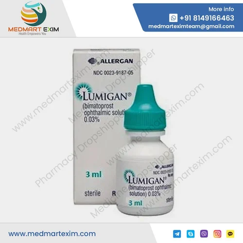 Lumigan Eye Drops, 3 ml / 5 ml / 7.5 ml