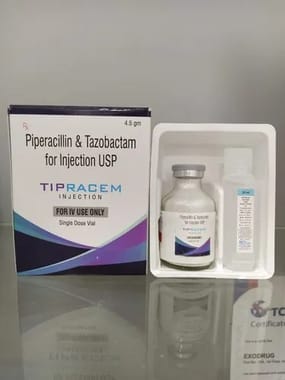 Piperacillin 4000mg And Tazobactam 500mg Injection