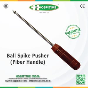 HOSPITIME Steel Bone Ball Spike Pusher, For Hip Joint, Size: 12 Inches