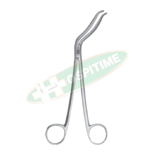 Silver Stainless Steel Hospitime Cheatle Sterilization Serrated Forceps