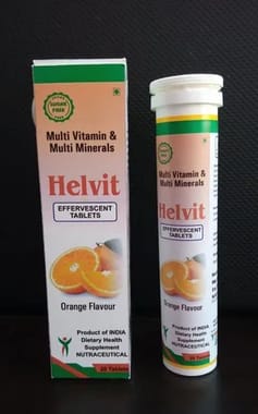 Effervescent Tablet Multivitamin, Packaging Type: Tube, Packaging Size: 20 Tablet