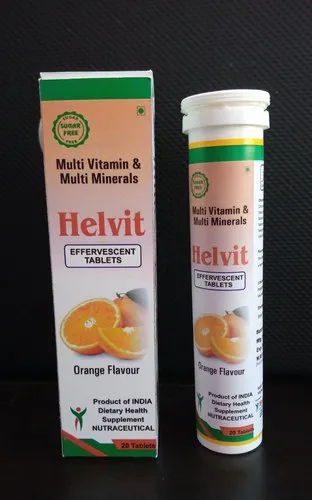 Effervescent Tablet Multivitamin, Packaging Type: Tube, Packaging Size: 20 Tablet