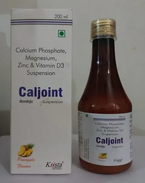 Calcium Phosphate, Magnesium, Zinc & Vitamin D3 Suspension, HELENZ, 200 Ml