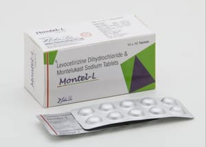 Levocetirizine 5mg Montelukast 10mg Tablets, Packaging Type: Alu-alu, Packaging Size: 10 X 10 Tablet