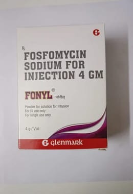 FONYL 4MG ( FOSFOMYCIN SODIUM FOR INJ 4MG)