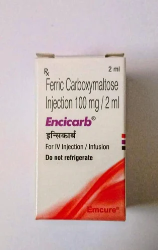 ENCICARB 100MG ( FERRIC CARBOXYMALTOSE INJ 100MG/2ML )