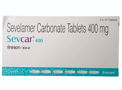 SEVCAR 400MG( SEVELAMER CARBONATE TABLETS 400MG)