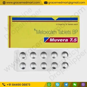 Muvera Meloxicam Tablet, Strength: 7.5 Mg / 15 Mg