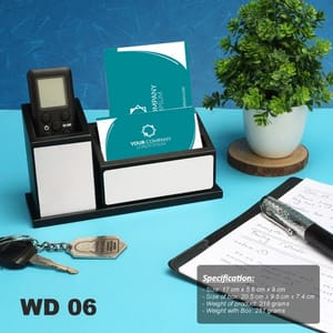 WD06 Black Wooden Desk Top Table Top Gift Item