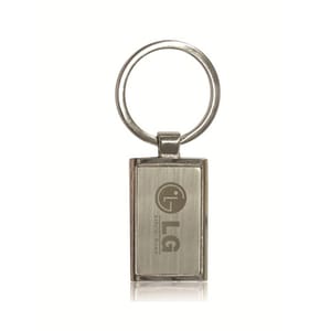 Stainless Steel LG Life'S Good Keyring