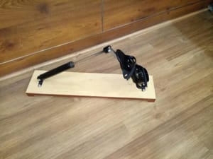 Heel Exerciser Wooden Base