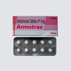 Armotraz Anastrozole Tablet, Cipla, 10 Tablets In A Strip