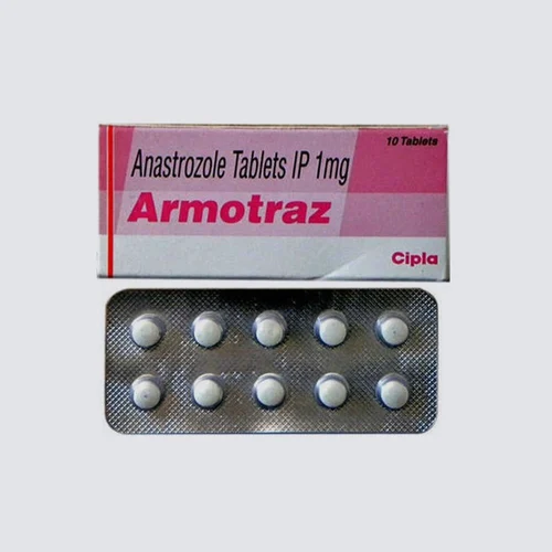 Armotraz Anastrozole Tablet, Cipla, 10 Tablets In A Strip