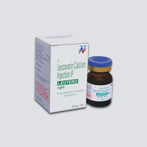 Leutero Leucovorin Calcium Injection, Packaging Size: 1box X 1vial