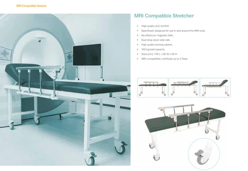 MRI Compatible Trolley/ Stretcher