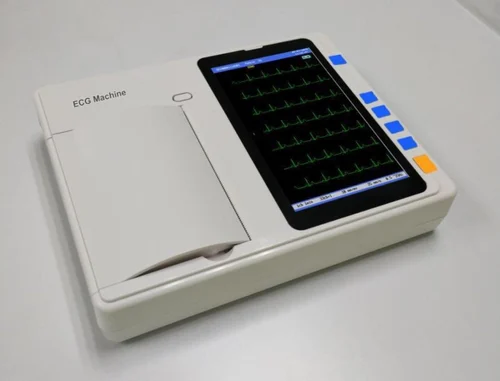 3 Channel ECG Machine, Digital, ECG301