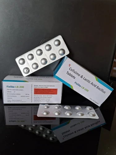 Cefixime And Lactic acid Bacillus Tablet