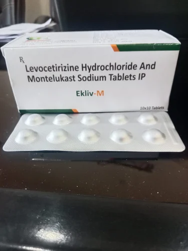 Levocetirizine Hydrochloride Montelukast Sodium Tablet