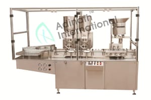 Vial Powder Filling & Pluging Machine