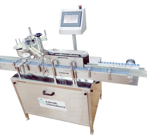 Adinath Tube Sticker Labeling Machine, SLM, Capacity: Depends Upon Model