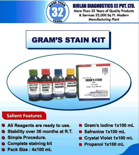 Gram's Staining Kit Biolab