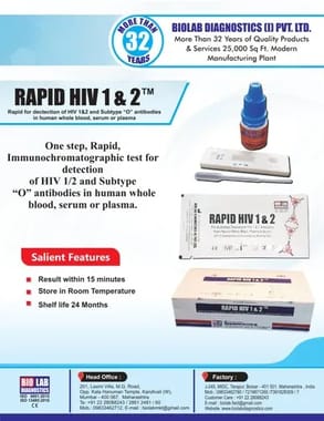 Rapid HIV Diagnostic Kit