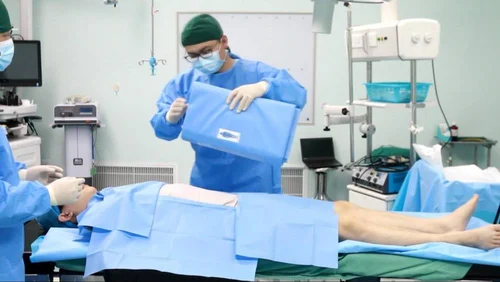 Disposable Drape Laparoscopic