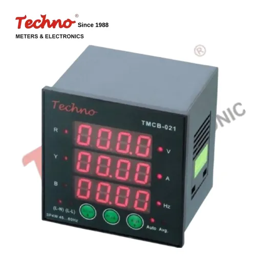 Volt Amps Frequency Meter