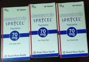 Tablet SPRYCEL DASATINIB, 50mg 70mg, Packaging Type: Bottle