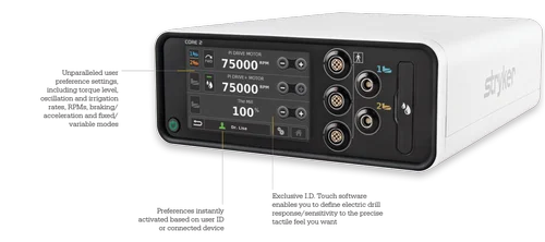 Stryker Core 2 Console Drill Instrument