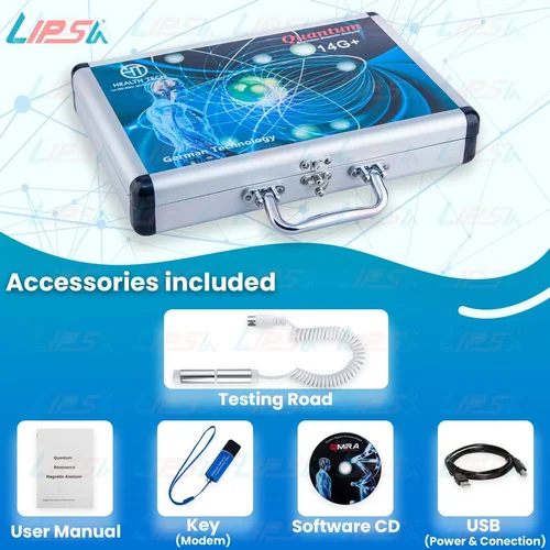 Semi Automatic 15G Quantum Magnetic Resonance Health Analyzer