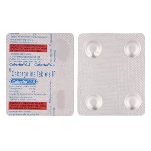 Caberlin 0.5 Cabergoline Tablet